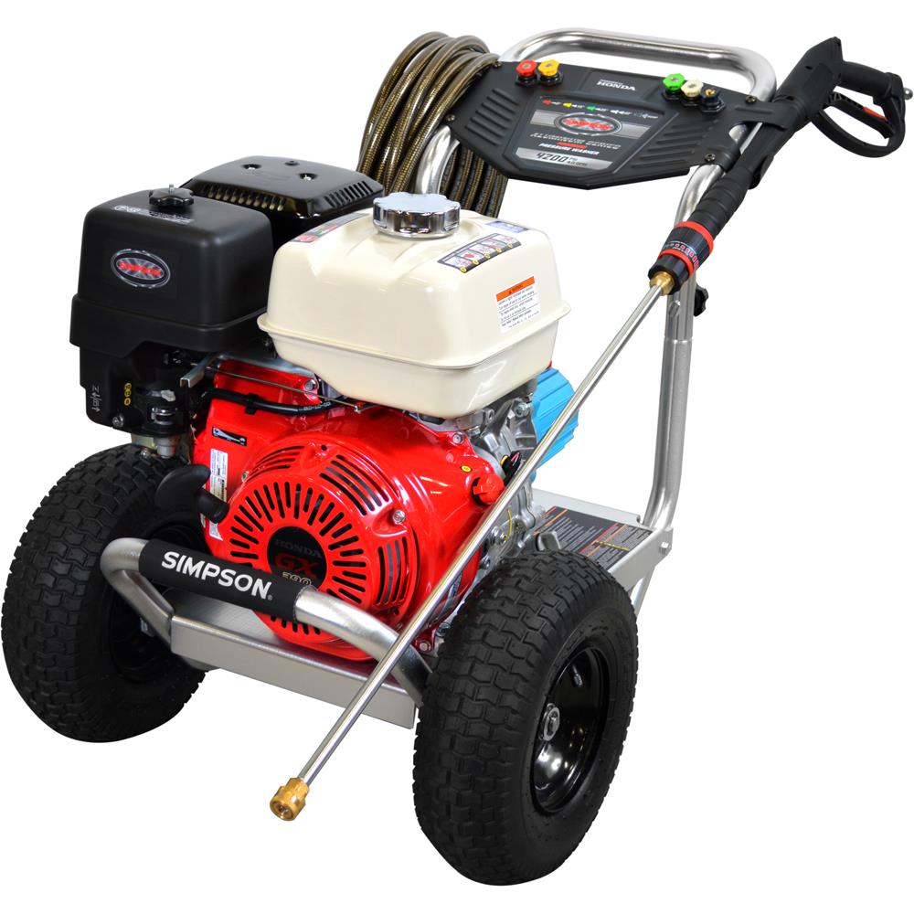 Simpson ALH4240 Aluminum 4200 PSI / 4.0 GPM Gas Pressure Washer Simpson ALH4240 Aluminum 4200 PSI / 4.0 GPM Gas Pressure Washer