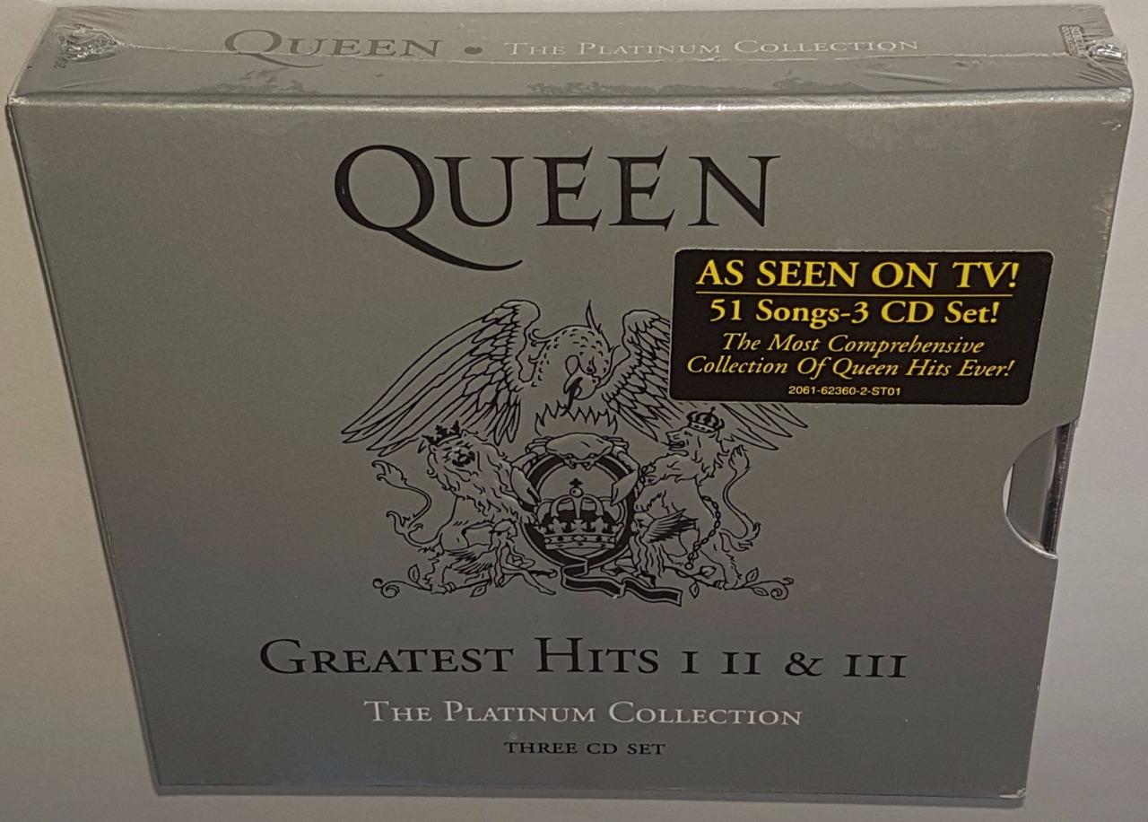 QUEEN GREATEST HITS VOLUMES 1 2 & 3 (PLATINUM EDITION) BRAND NEW SEALED