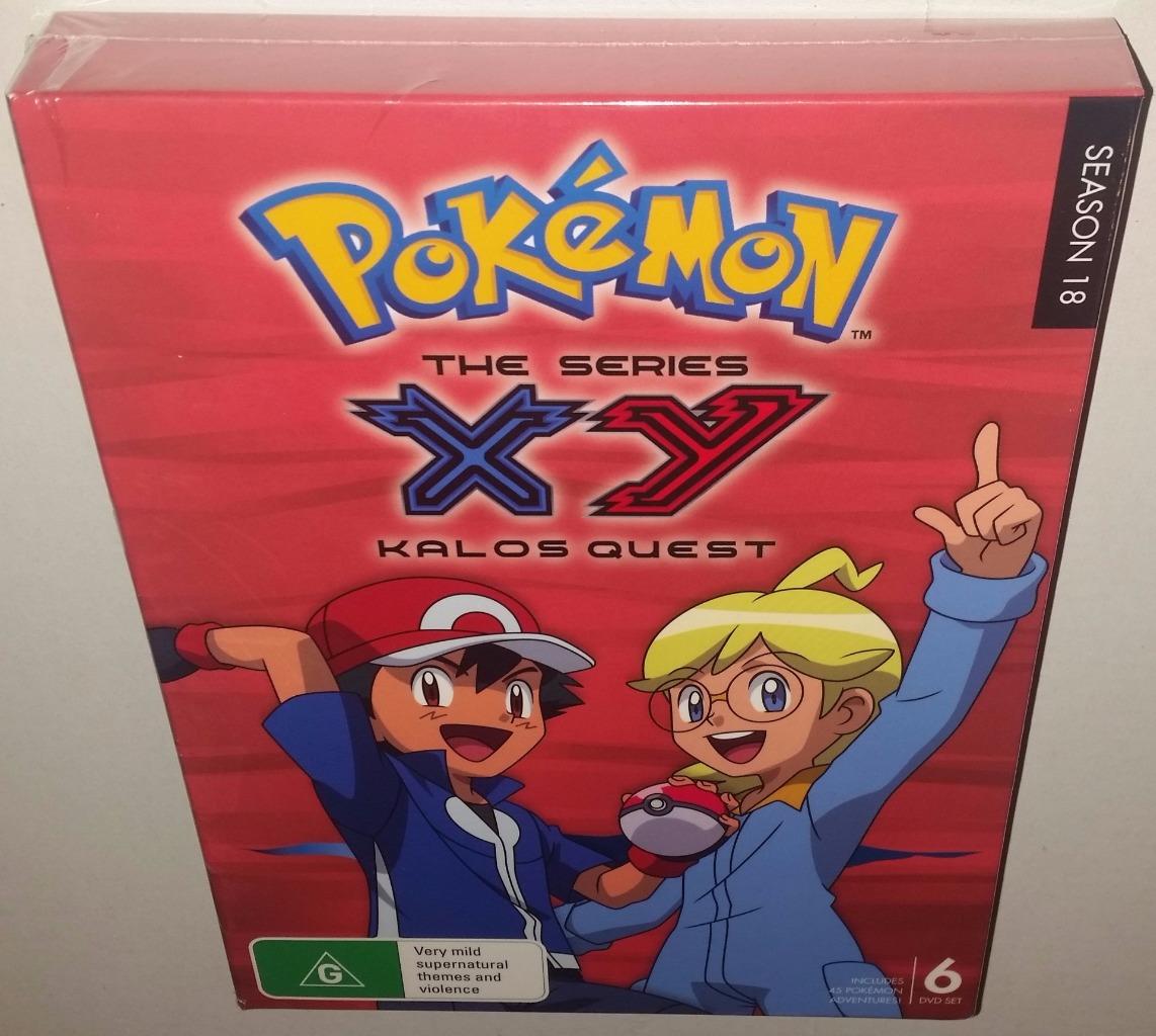 POKEMON XY KALOS QUEST THE COMPLETE COLLECTION BRAND NEW SEALED R4 DVD