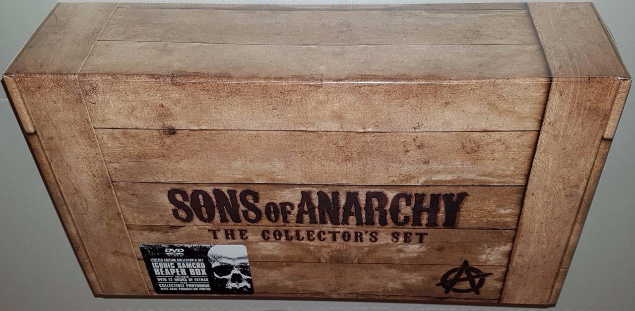 SONS OF ANARCHY COMPLETE SERIES NEW R1 DVD LIMITED EDITION SAMCRO ...