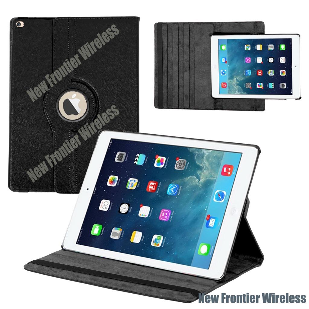 Funda de cuero con soporte giratorio 360 para iPad Pro 12,9" 2018-2022 + Pantalla P - Imagen 1 de 5