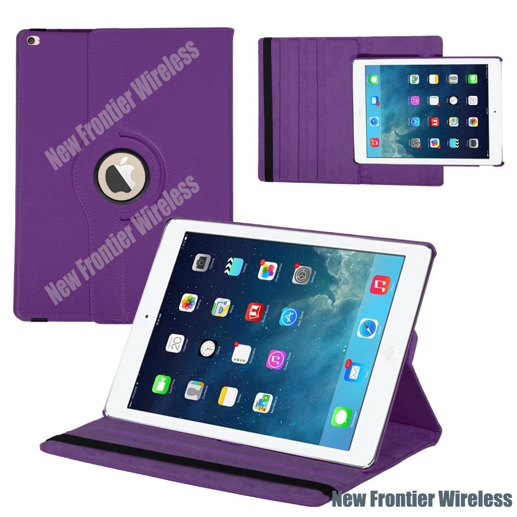 Funda de cuero con soporte giratorio 360 para iPad Pro 12,9" 2018-2022 + Pantalla P - Imagen 4 de 5