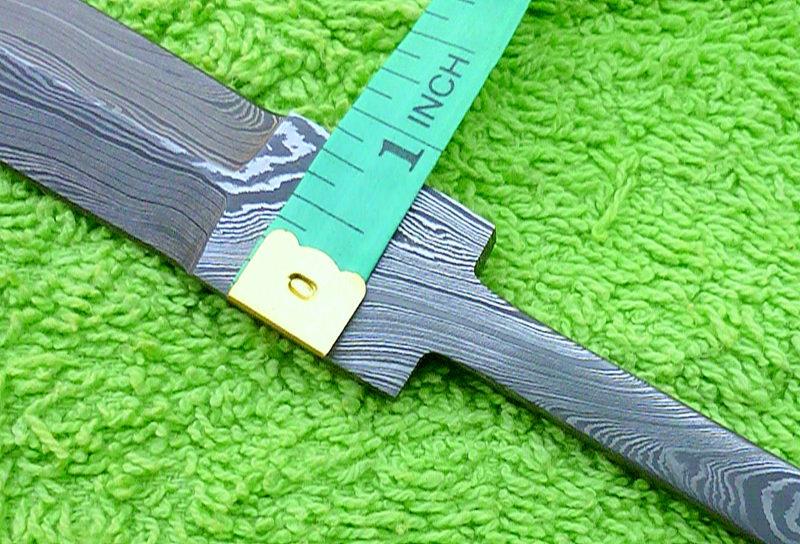 CUSTOM DAMASCUS STEEL HUNTING KNIFE / RAPIER SWORD BLANK BLADE / DAGGER /27"LONG