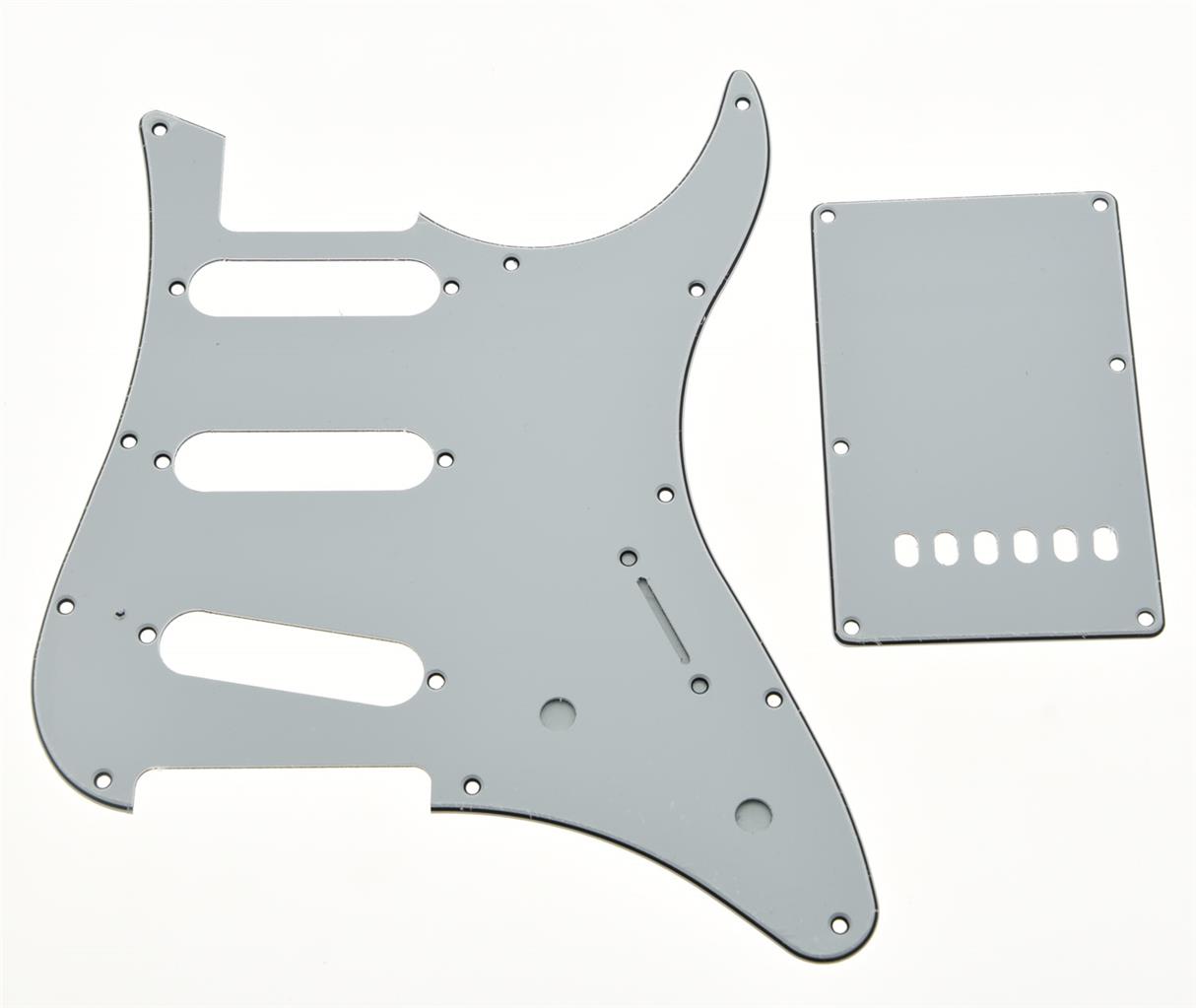 White 3 Ply Guitar SSS Pickguard with Back Plate Screws for Yamaha PACIFICA eBay