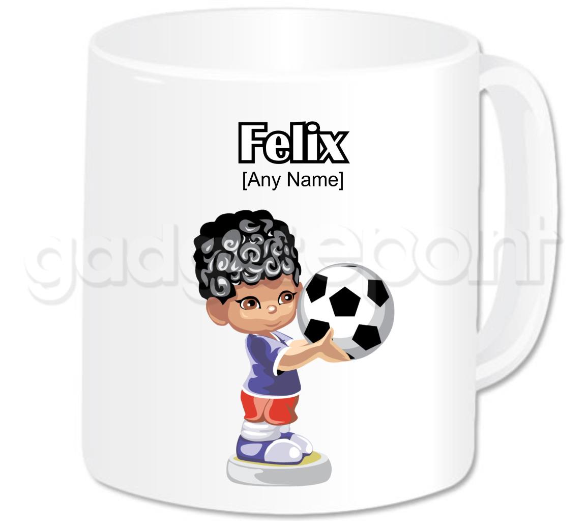football gift mug coffee tea cup custom novelty present (design3
