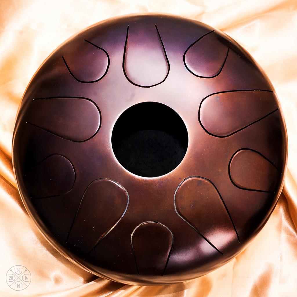 Handpan Tongue Drum Steel Drum Tongue Drum Steel Musical Instrument NEW 32 cm