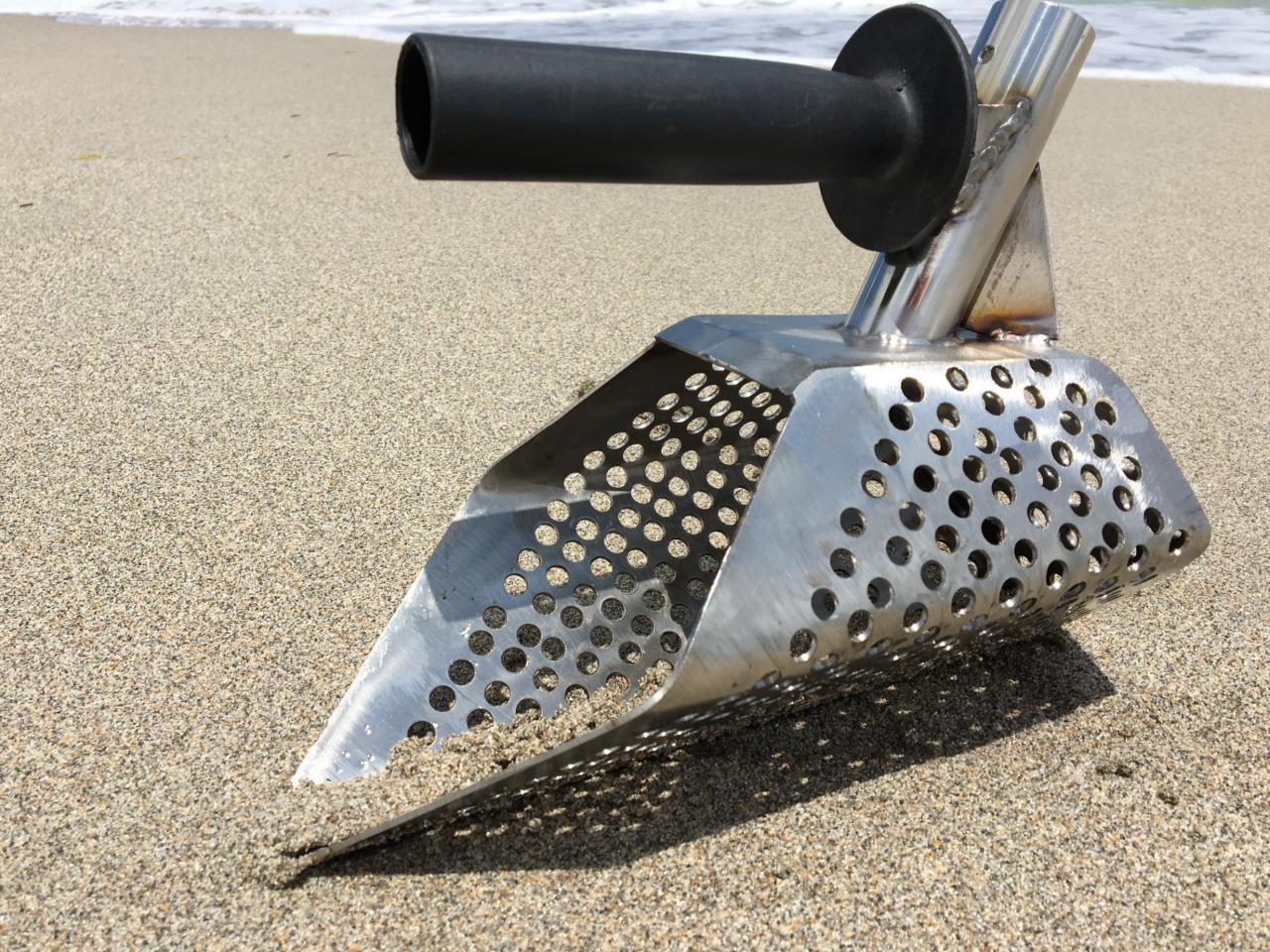 Hunter Stainless Steel Sand Scoop Metal Detecting Tool Shovel + Extra