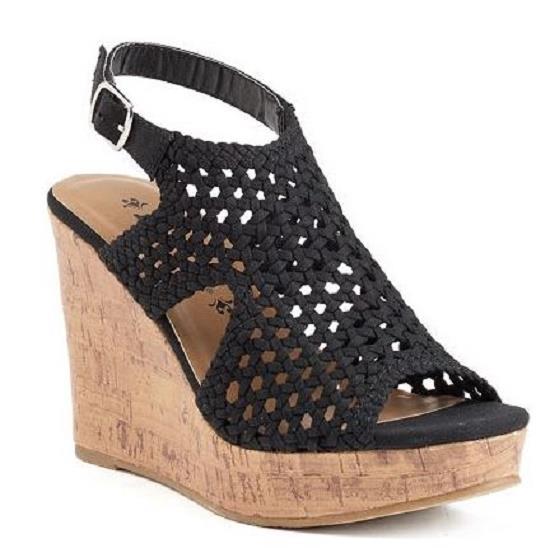 mudd wedge sandals