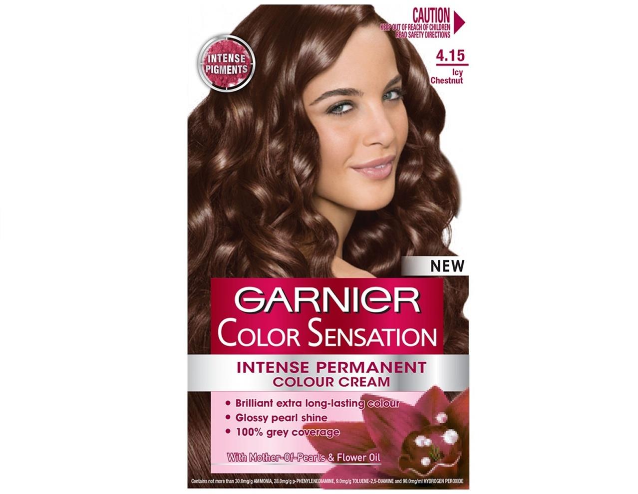 Garnier Color Sensation Hair Color Cream, 1.0 In the Black - wide 6