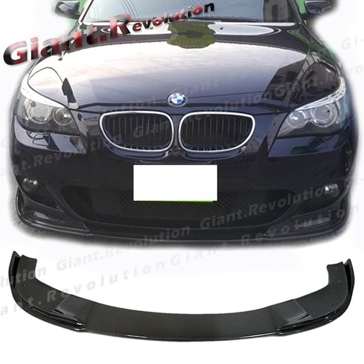 Carbon Fiber Front Spoiler Lip H Look Bmw 04 10 E60 E61