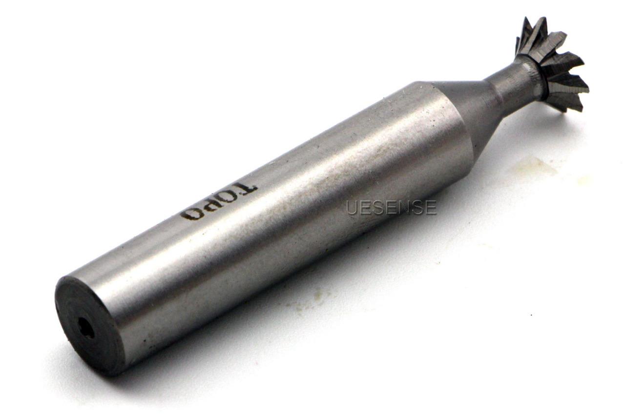 HSS 10mm 3/8" x 45 Degree Dovetail Cutter Milling End Mill High Speed