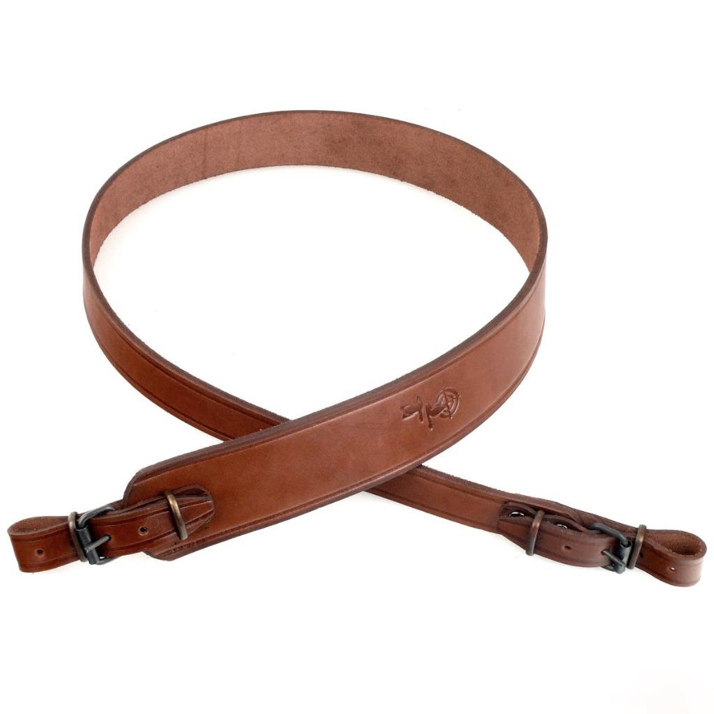 Leather Shotgun Rifle Sling Strap Bindings Shoulder Shooting Tactical