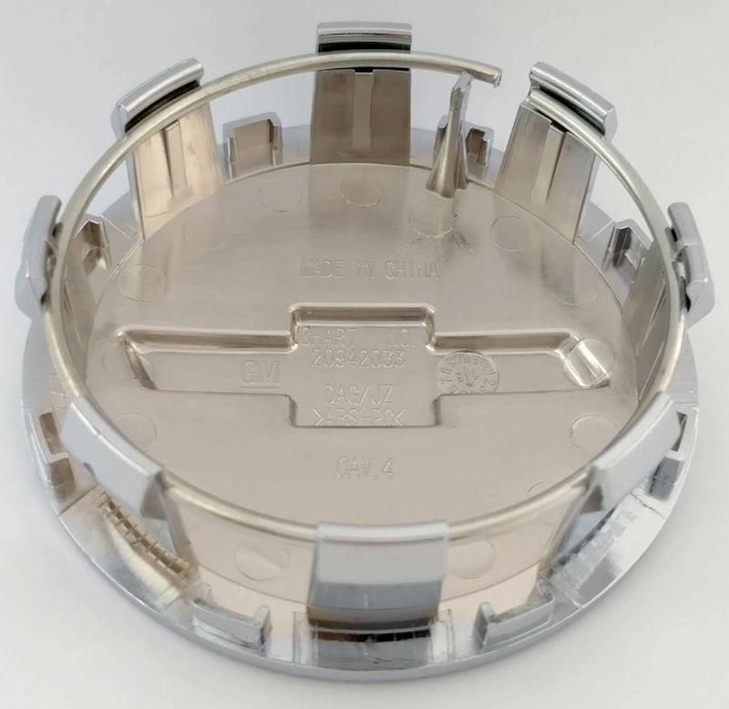 Chevrolet OEM Chrome 3.25" Center Caps FITS 20" & 22" Chevy Wheels