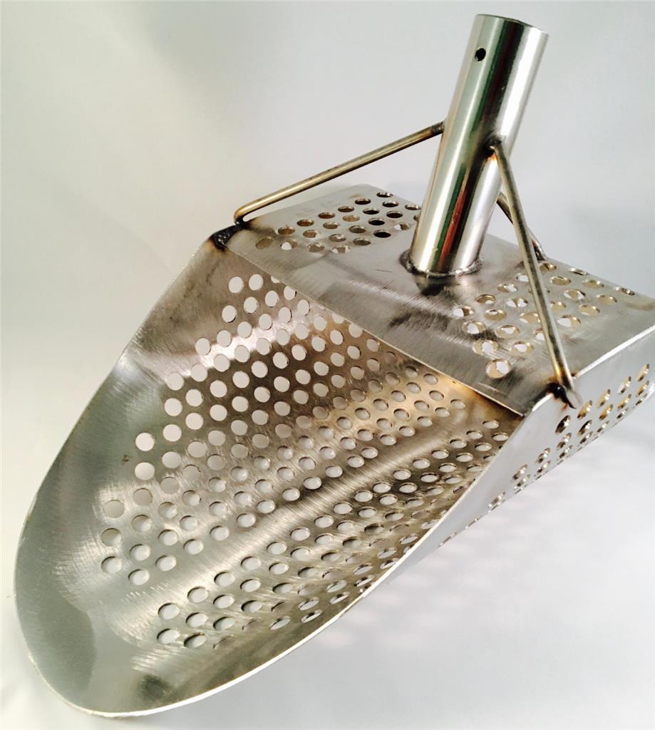 Miami Metal Detector Shovel Sand Beach Scoop Genuine Stainless Steel