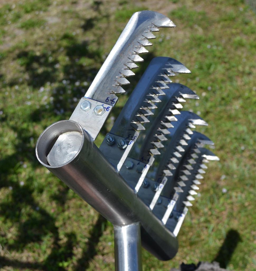 Metal Detector Detecting Tool Hunter Rake Beach Sand Stainless Steel