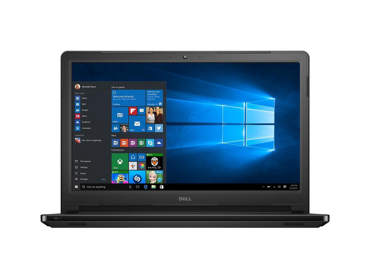 NEW DELL 15 6 Touch Screen Laptop I3 7100U 2 4 Ghz 6GB DDR4 1TB HDD