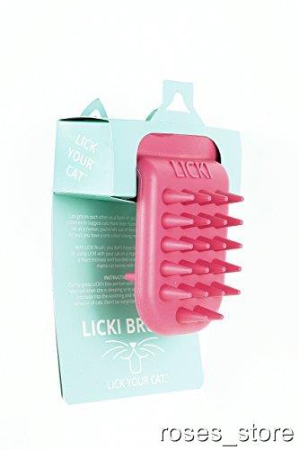 New Licki Brush Rubber Pet Grooming Tongue Cat Brush As Seen On