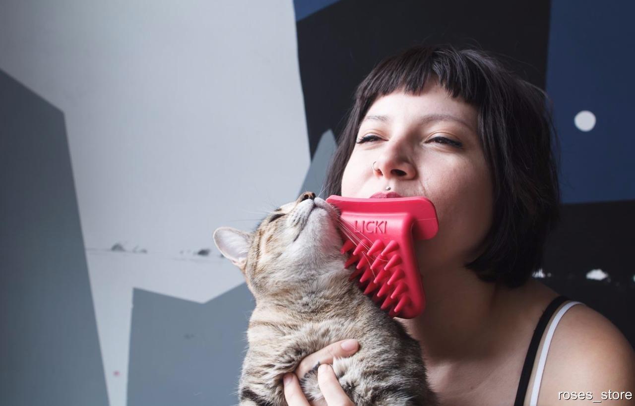 new licki brush rubber