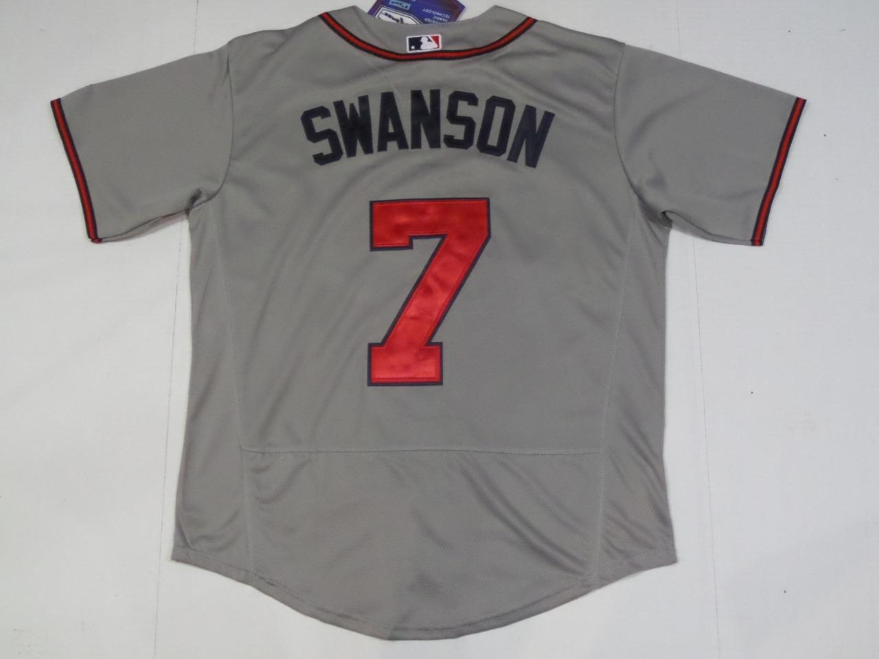 New Dansby Swanson 7 Atlanta Braves Flex Base Home/Alternate Jersey eBay