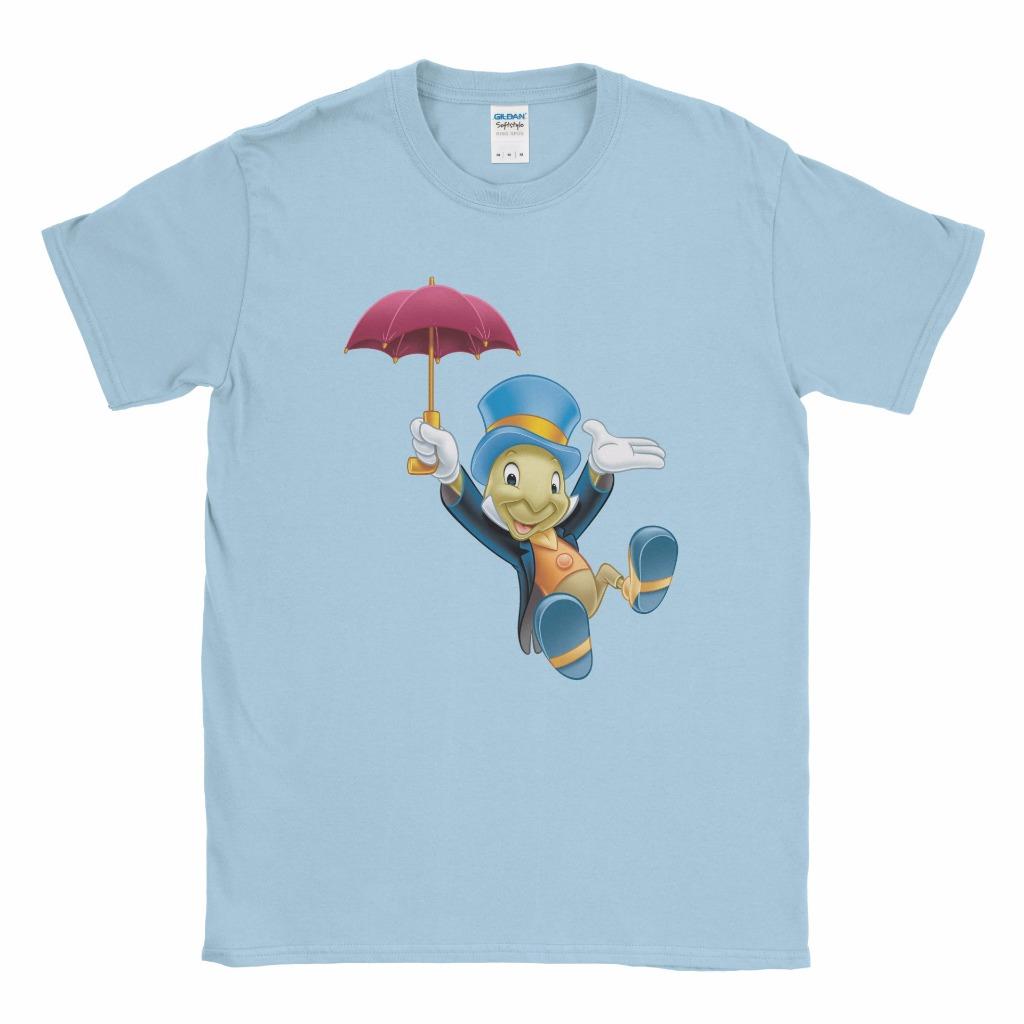 Disney Jiminy Cricket and Umbrella TShirt Adult Mens Womens eBay