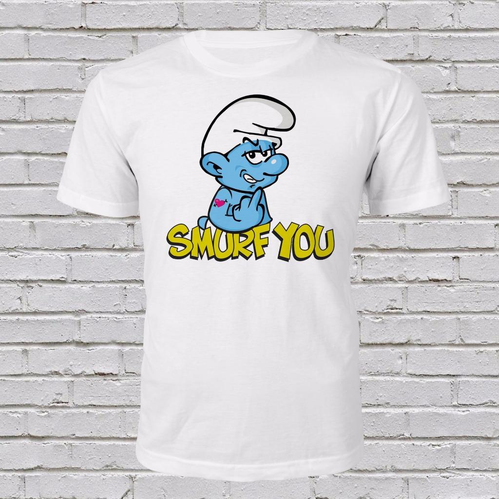 smurf shirts for adults