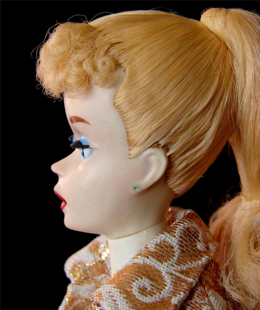 Vintage Barbie Ponytail Blonde Doll In Vtg Evening Splendor Outfit Ebay