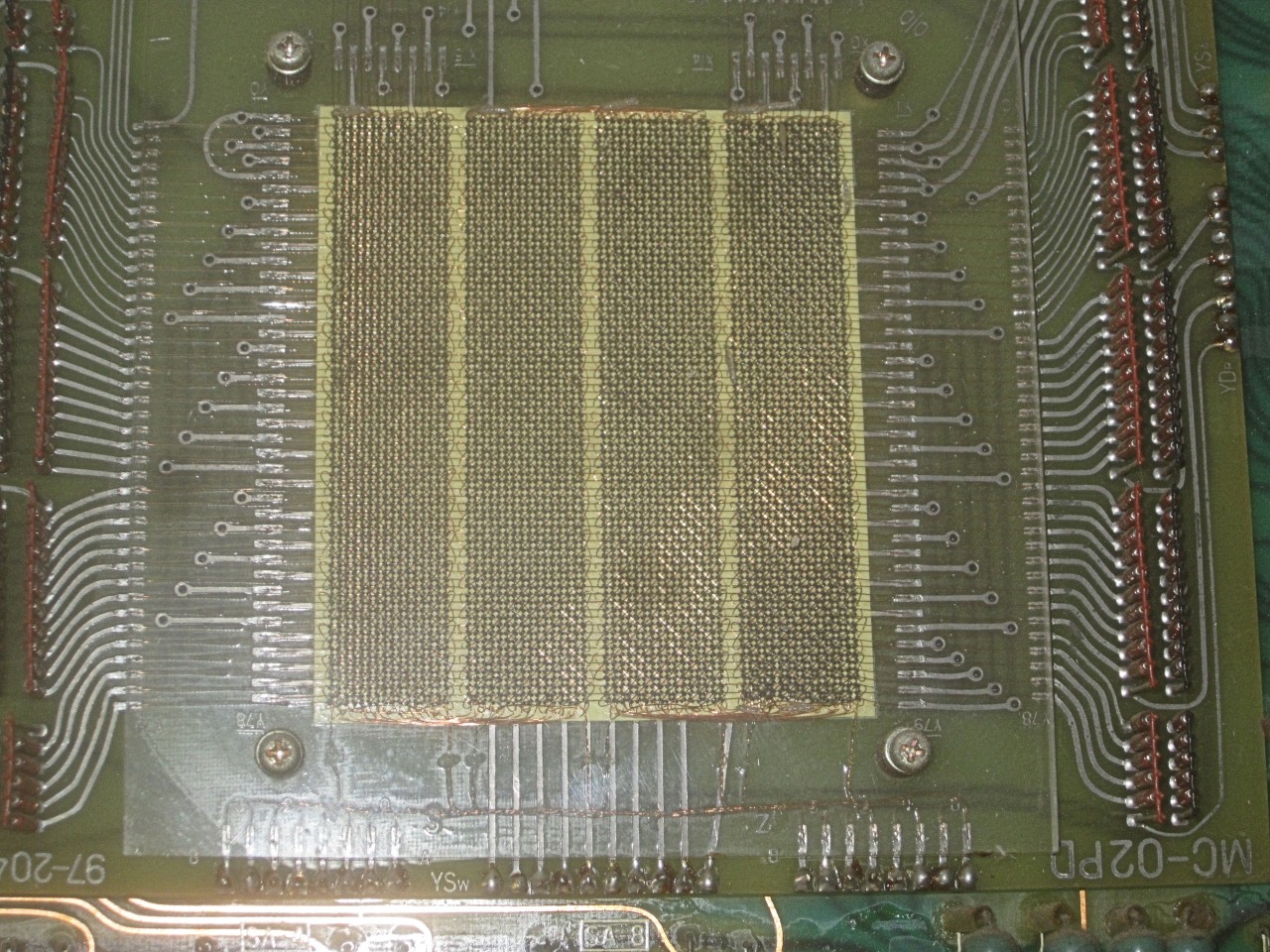 Core Memory Main Board A Historic and Unique Collectors' Item eBay