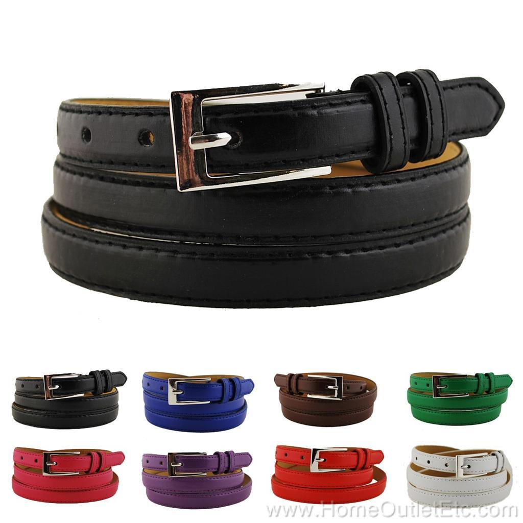 mens skinny belt