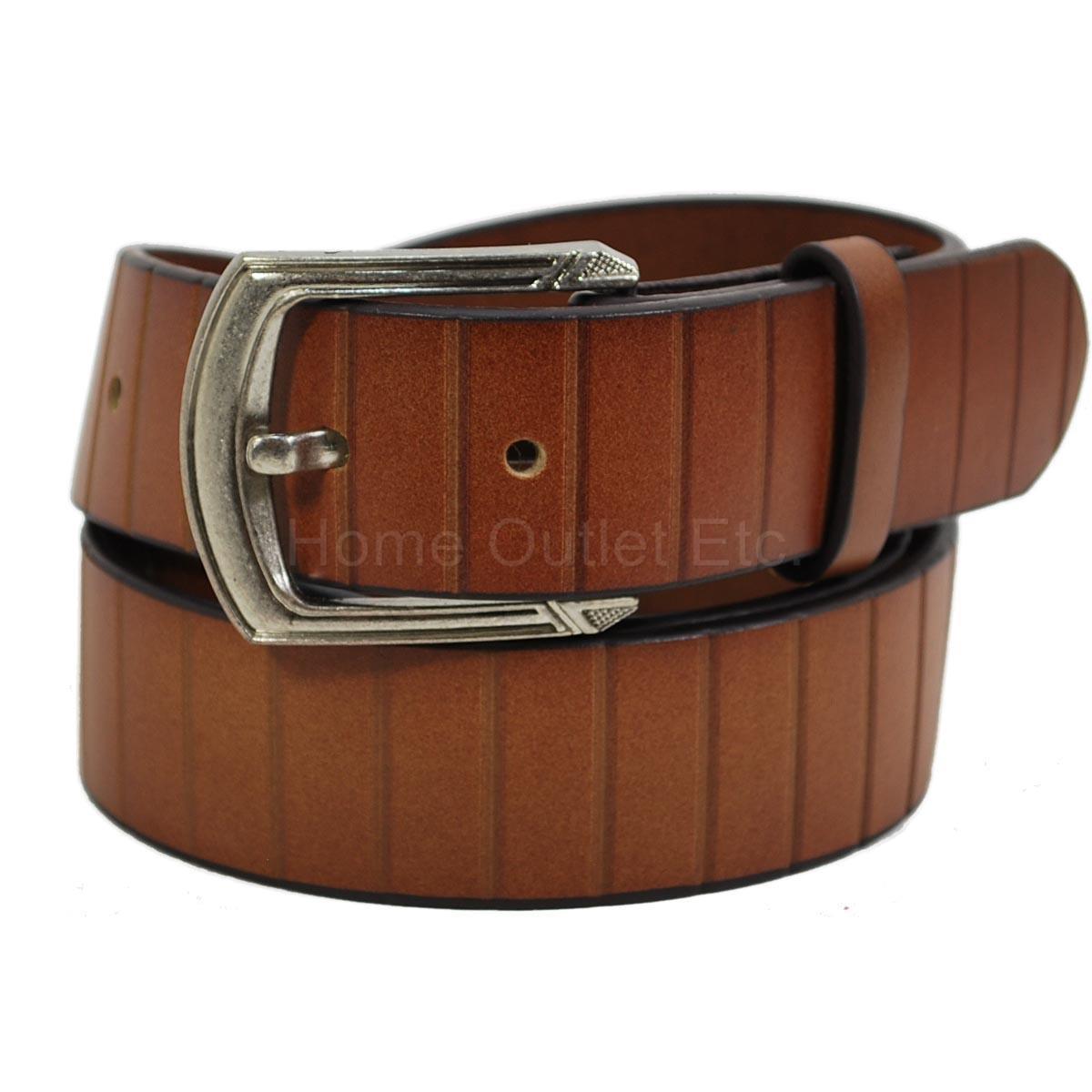 100 Solid Cowhide Leather Belt SnapOn Removable Buckle Unisex Womens