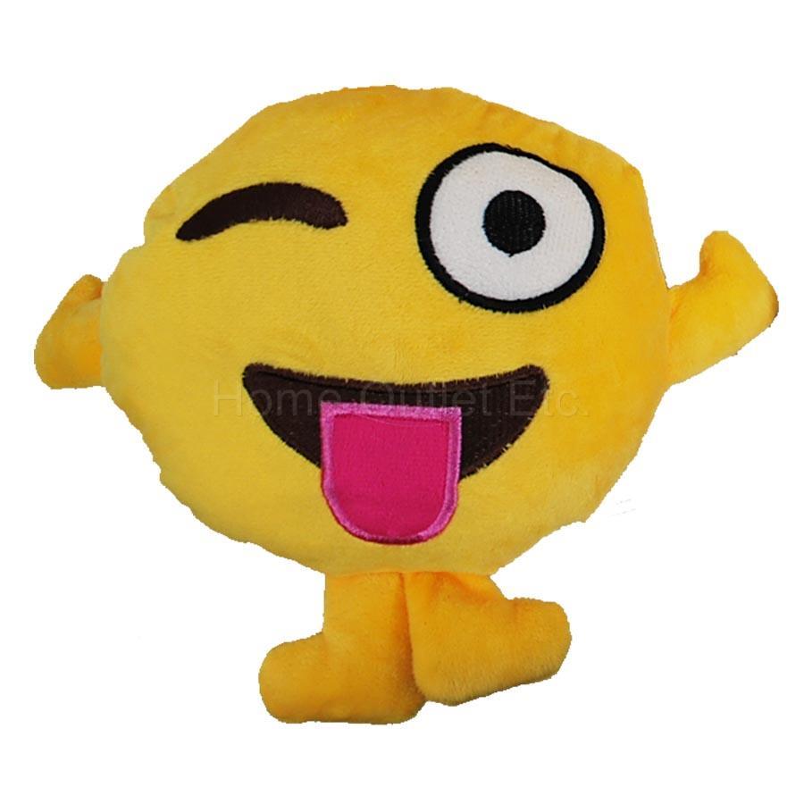 Emoji Plush Character Car/Window Hanger Suction Cup Stuffed Emoticon