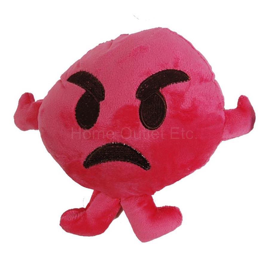 Emoji Plush Character Car/Window Hanger Suction Cup Stuffed Emoticon