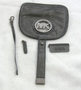 Details about Michael Kors replacement Logo, zipper pull, key clip