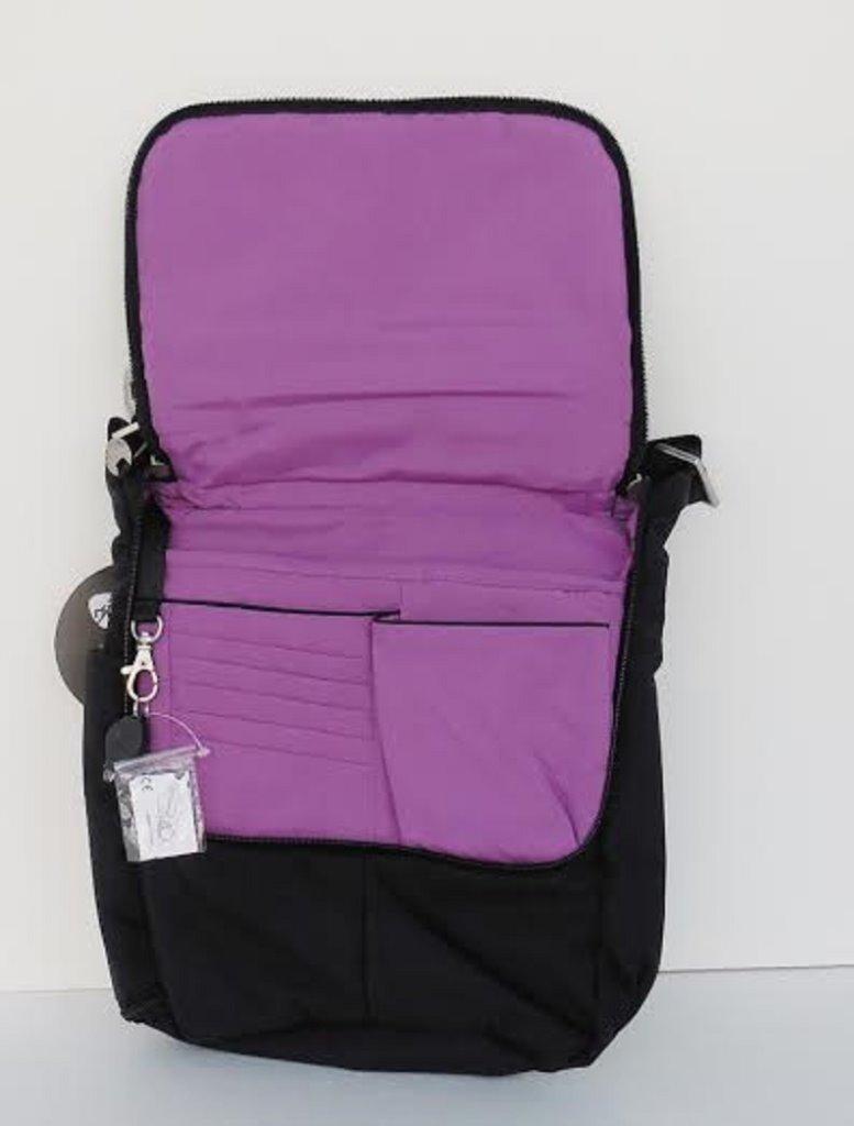 Travelon Messenger Bag RFID Blocking Assorted Colors Travel Purse