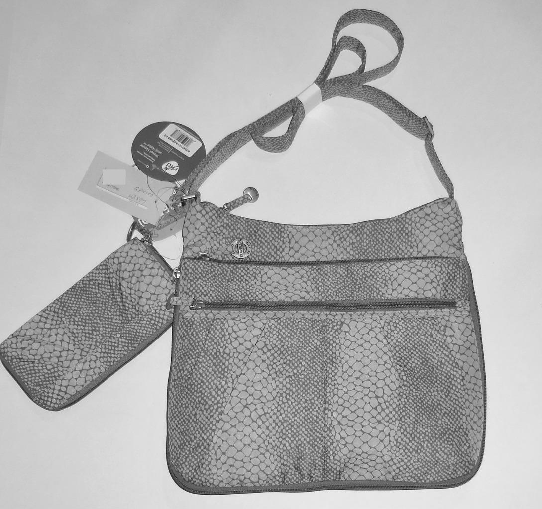 Travelon RFID Expandible Shoulder Handbag Purse w RFID Wallet, Formerly on QVC | eBay