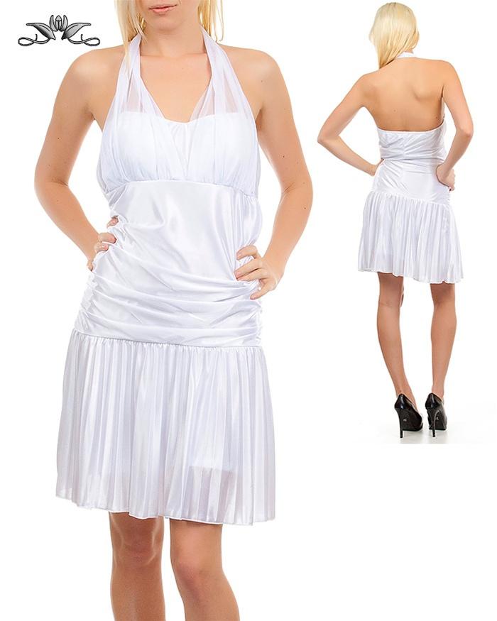 White Plus Size Halter Dress 1X 2X 3X eBay