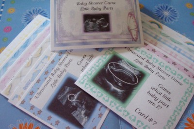 Baby Shower Little Baby Ultrasound Game Ice Breaker Set On Popscreen