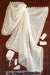 Lacy Shawl Pattern - Free Pattern Cross Stitch