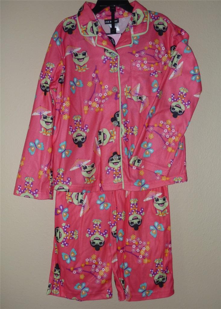 NWT Girls JOE BOXER Pajamas set PJs Size 14/16 stars Xmas winter