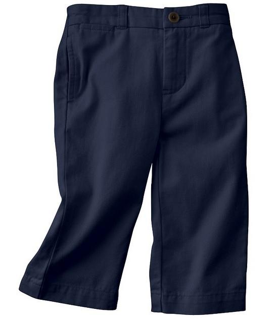 Toddler Boys CHAPS NAVY Blue or KHAKI Chino Dress Pants Size 18 24