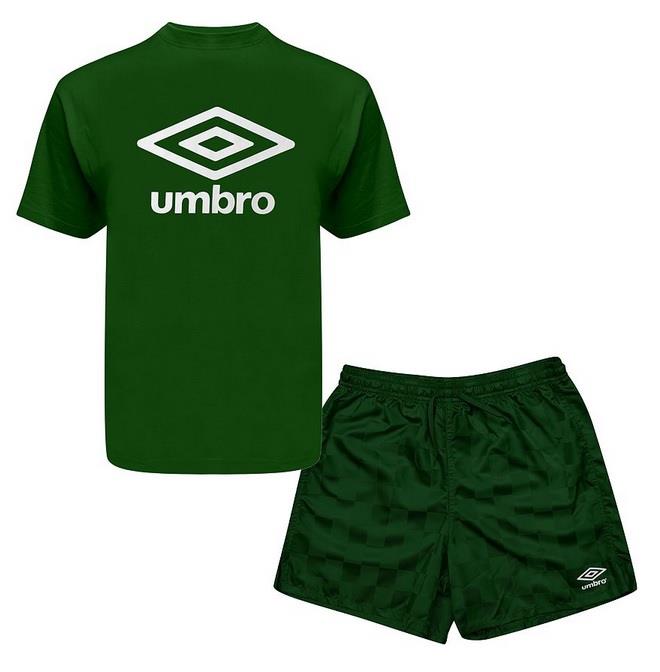 Boys UMBRO Soccer Futbol TShirt & Shorts Set Size 5/6 7 Practice