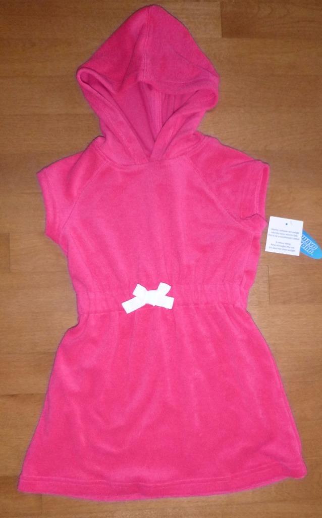 Toddler Girls Hooded Bathing Suit Cover Up Size 12 18 24 ...
