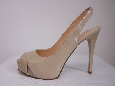 guess nude high heels