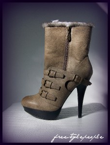 guess taupe boots