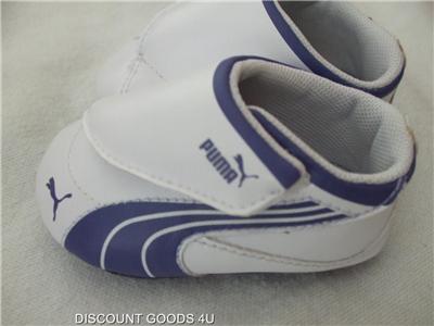 NEW PUMA INFANT BABY CRIB SHOES SIZE 4C PUMA BABY SNEAKER ...