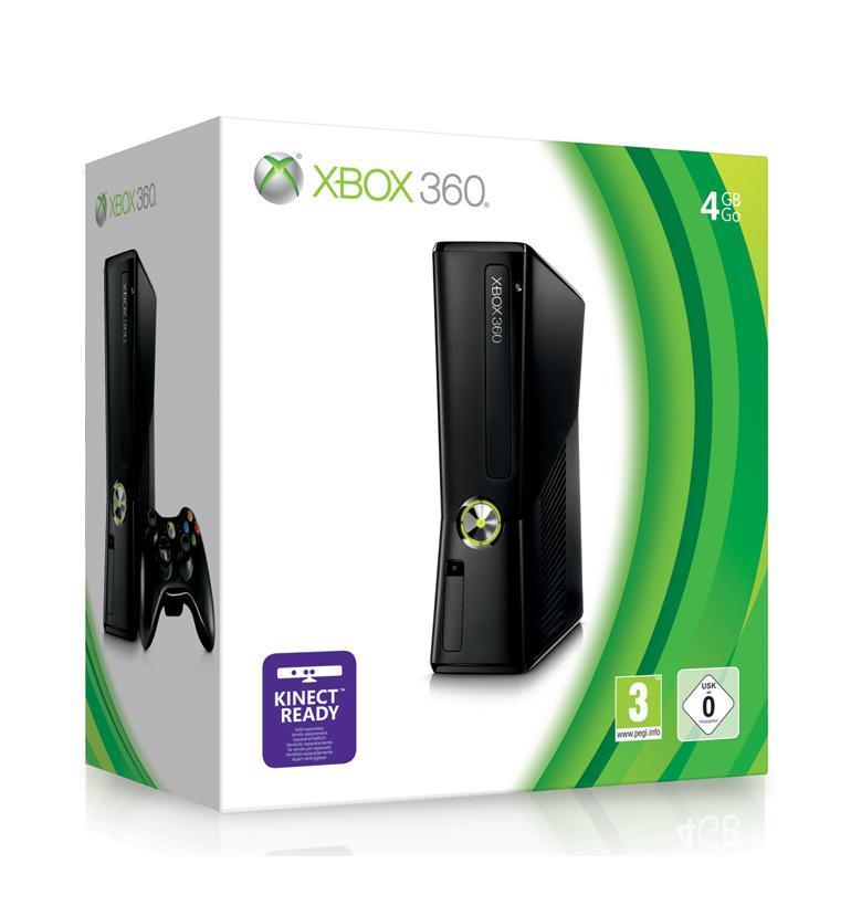 XBOX 360 SLIM 4GB CONSOLE PACKAGE BRAND NEW eBay