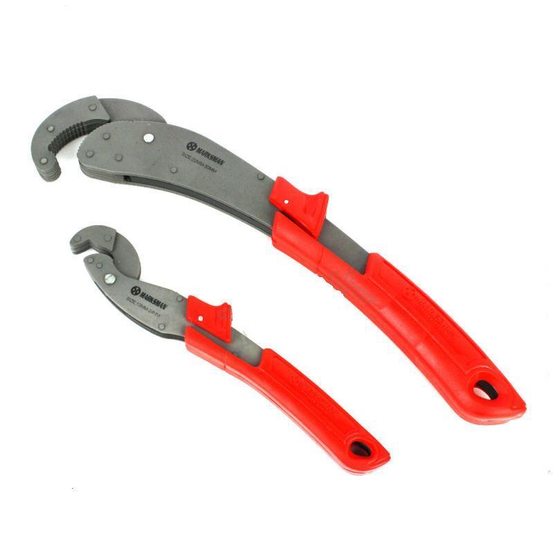 MARKSMAN 2PCE POWER GRIP PIPE PLUMBERS WRENCH SET