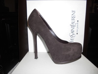 ysl brown pumps