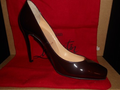christian louboutin square-toe Particule pumps | Boulder Poetry Tribe
