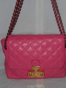 marc jacobs flap leather shoulder bag