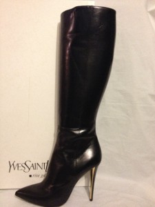 ysl high heel boots